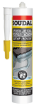 Герметик кровельный битумный Soudal кровельные покрытия, черный, 280 мл