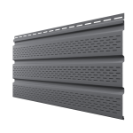 Софит ТН полностью перфорированный, бруния 