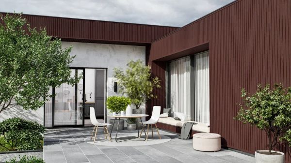 Виниловый сайдинг Фактур ТН Рейка, Орех