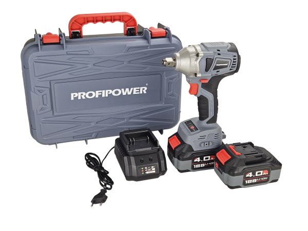 PROFIPOWER MKDTW-18B (E0081) аккумуляторный гайковерт бесщеточный импульсный