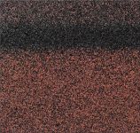 Коньково-карнизная гибкая черепица, красный Экстра, Технониколь