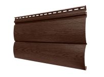 Виниловый сайдинг Фактур ТН Блок хаус, Орех