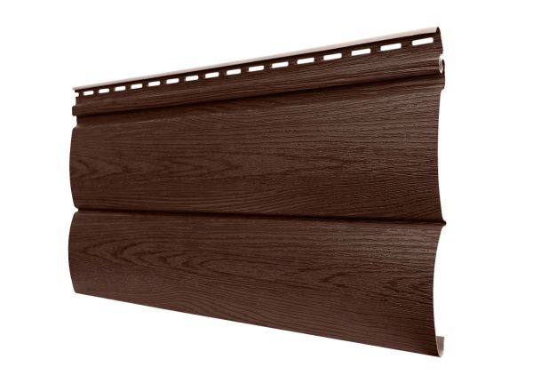 Виниловый сайдинг Фактур ТН Блок хаус, Орех