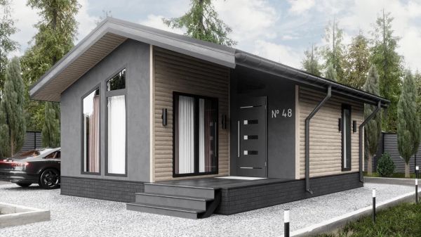 Виниловый сайдинг Фактур ТН Блок хаус, Кедр