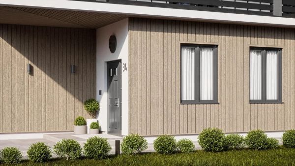 Виниловый сайдинг Фактур ТН Брус, Кедр