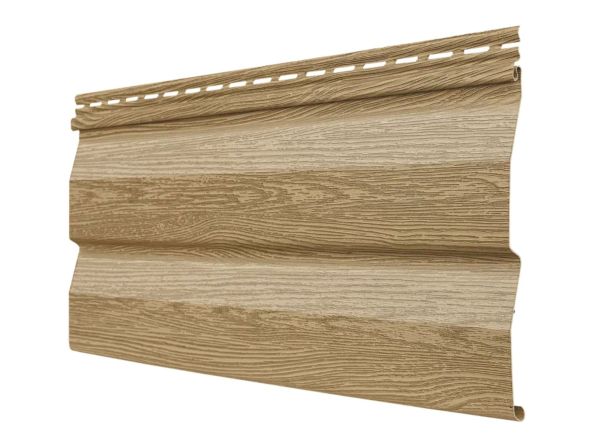 Виниловый сайдинг Фактур ТН Корабельный брус, Сосна