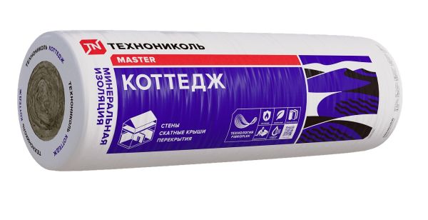 Мат минераловатный ТЕXНОНИКОЛЬ 35QN Коттедж 4500x1200x100 
