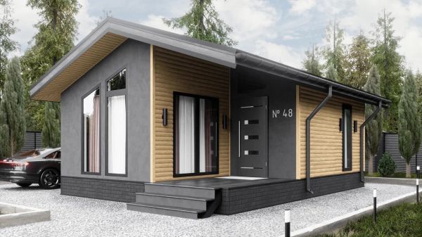 Виниловый сайдинг Фактур ТН Блок хаус, Сосна