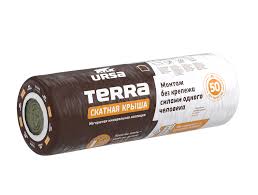 Минераловатный утеплитель URSA TERRA 35 QN Скат. крыша (3500х1200х180) 